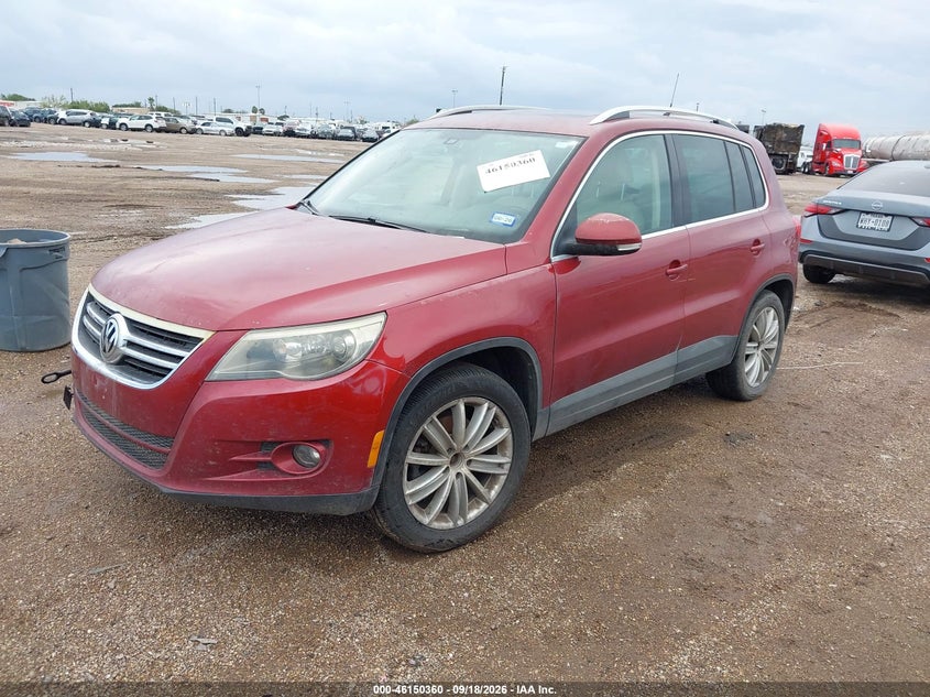 Vin: wvgav7ax1bw001230, lot: 46650145, volkswagen tiguan sel 20112