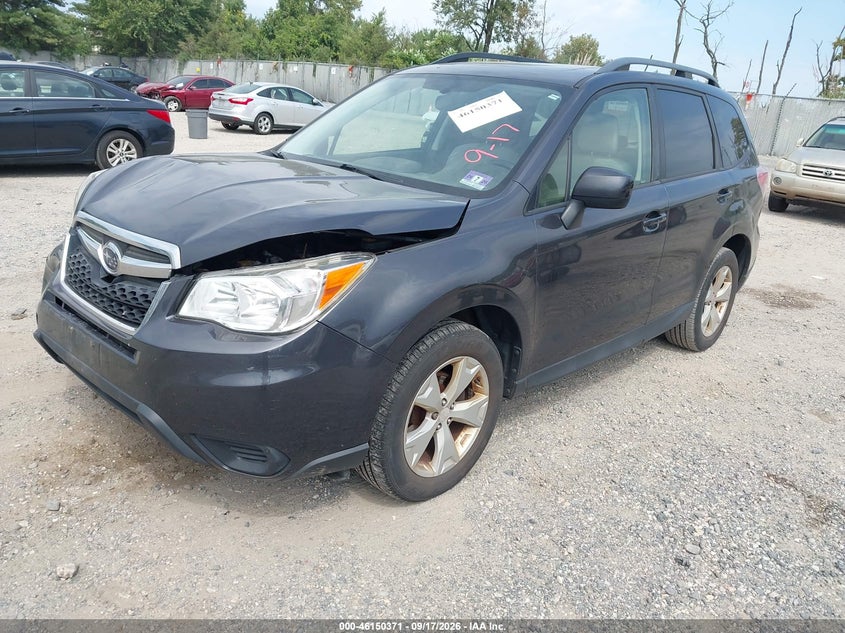 Vin: jf2sjadc8fh830611, lot: 46650156, subaru forester 2.5i premium 20152
