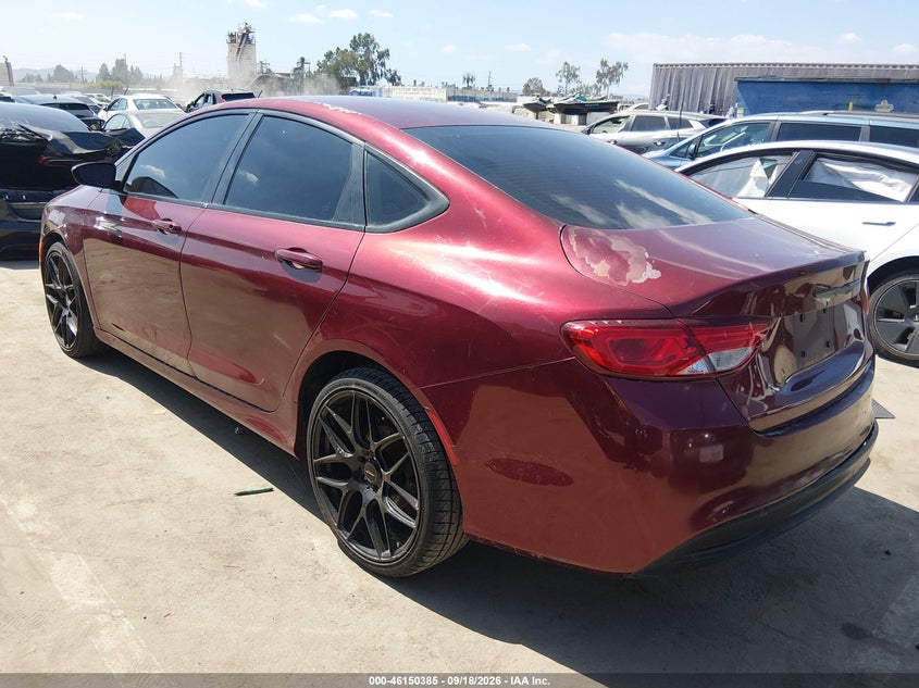 Vin: 1c3cccab2fn520920, lot: 46650170, chrysler 200 limited 20153
