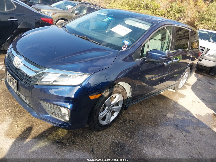 Vin: 5fnrl6h74kb128510, lot: 46650177, honda odyssey ex-l 20192