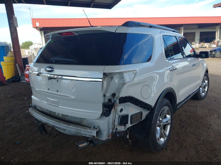 Vin: 1fm5k7f83ega44123, lot: 46650186, ford explorer limited 20144