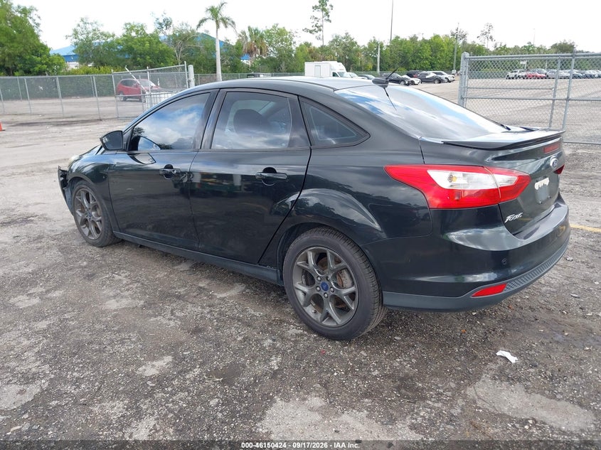 Vin: 1fadp3f25el371139, lot: 46650209, ford focus se 20143