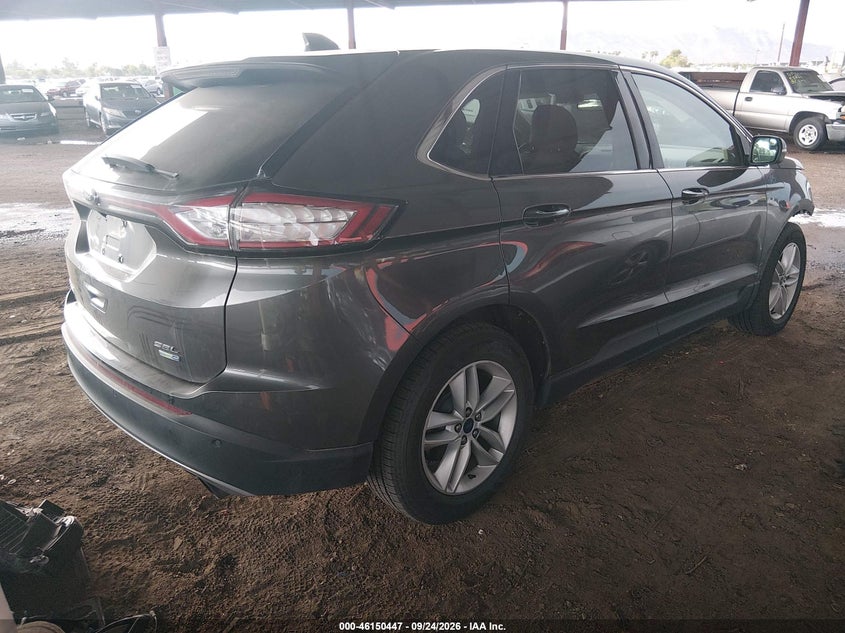 Vin: 2fmtk4j95fbc11824, lot: 46650232, ford edge sel 20154
