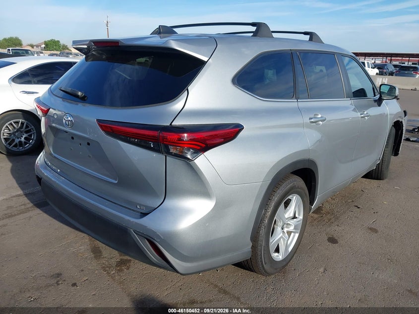 Vin: 5tdkdrah2ps026371, lot: 46650237, toyota highlander le 20234