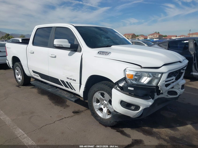 Vin: 1c6rreft4nn157804, lot: 46650252, ram 1500 big horn  4x2 5'7 box 2022 img_1