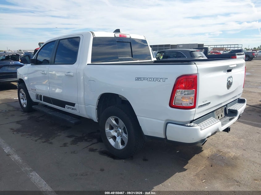 Vin: 1c6rreft4nn157804, lot: 46650252, ram 1500 big horn  4x2 5'7 box 20223