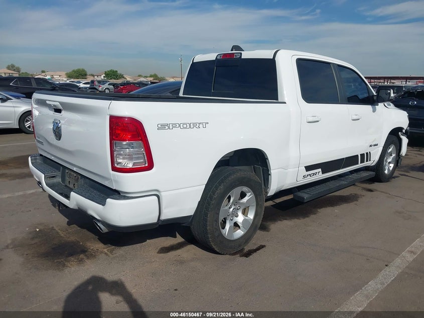 Vin: 1c6rreft4nn157804, lot: 46650252, ram 1500 big horn  4x2 5'7 box 20224