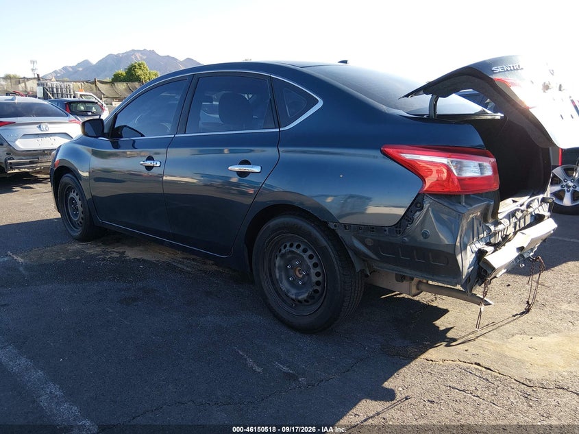 Vin: 3n1ab7ap2gl658308, lot: 46650303, nissan sentra fe+ s/s/sl/sr/sv 20163