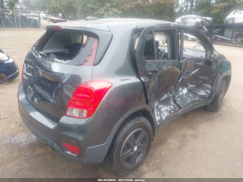 Vin: 3gncjnsb4ll260700, lot: 46650325, chevrolet trax awd ls 20204