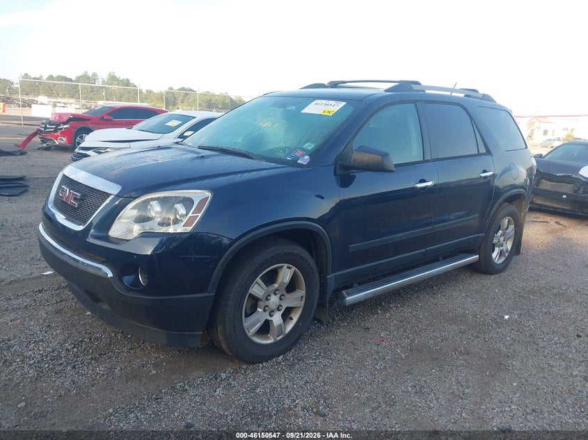 Vin: 1gkkrned2bj238876, lot: 46650332, gmc acadia sl 20112