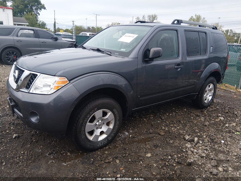 Vin: 5n1ar1nb7cc632020, lot: 46650355, nissan pathfinder s 20122