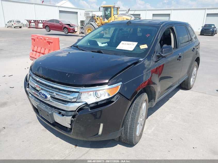 Vin: 2fmdk3jc0ebb55168, lot: 46650357, ford edge sel 20142