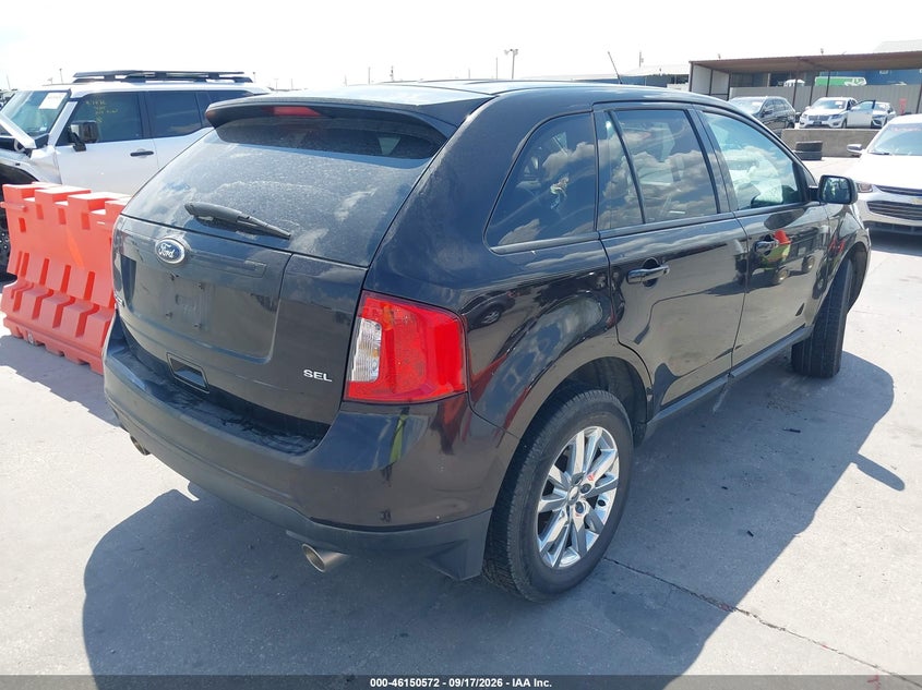 Vin: 2fmdk3jc0ebb55168, lot: 46650357, ford edge sel 20144