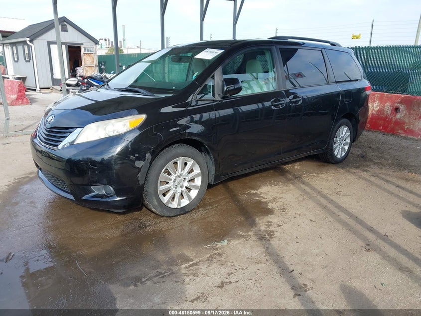 Vin: 5tdjk3dc8ds070482, lot: 46650384, toyota sienna le 7 passenger 20132