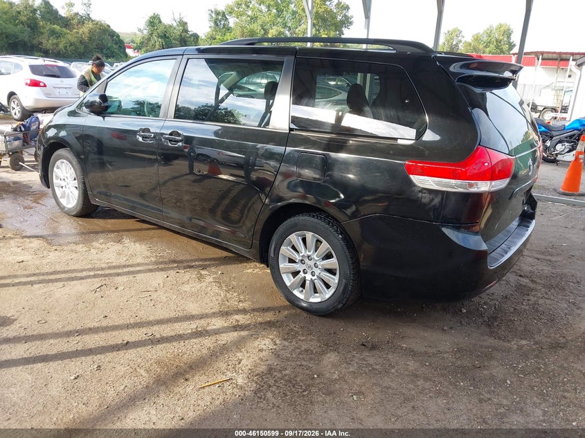 Vin: 5tdjk3dc8ds070482, lot: 46650384, toyota sienna le 7 passenger 20133