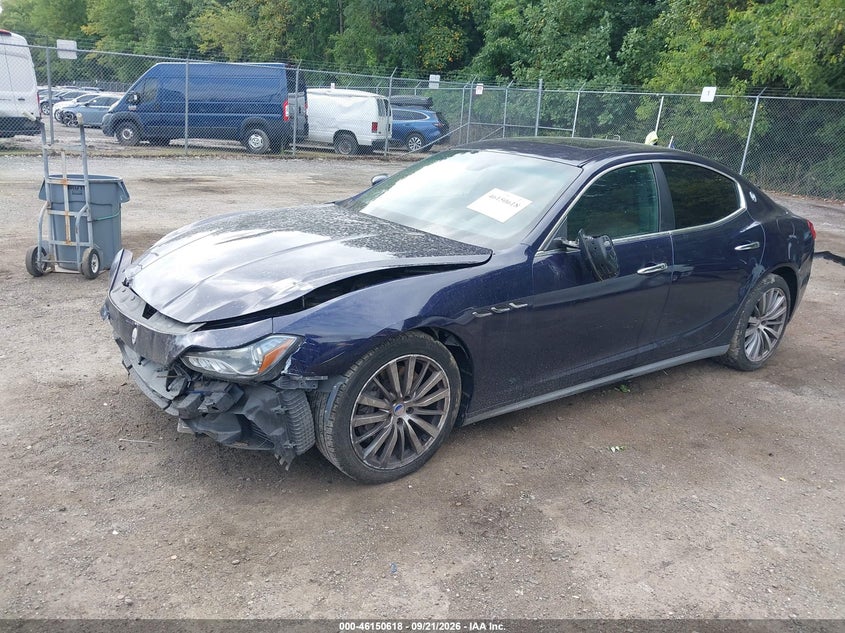 Vin: zam57rta2f1156937, lot: 46650403, maserati ghibli s q4 20152
