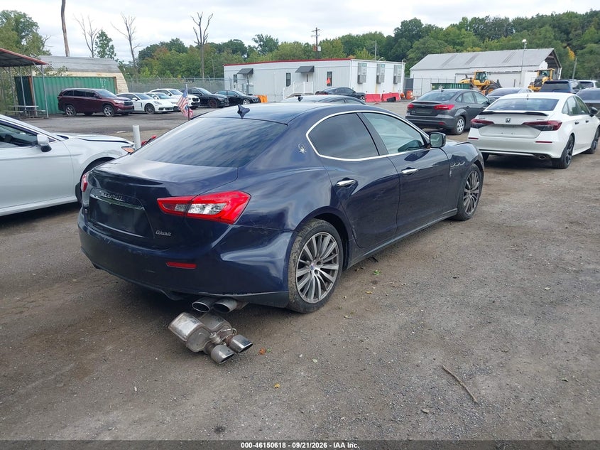 Vin: zam57rta2f1156937, lot: 46650403, maserati ghibli s q4 20154