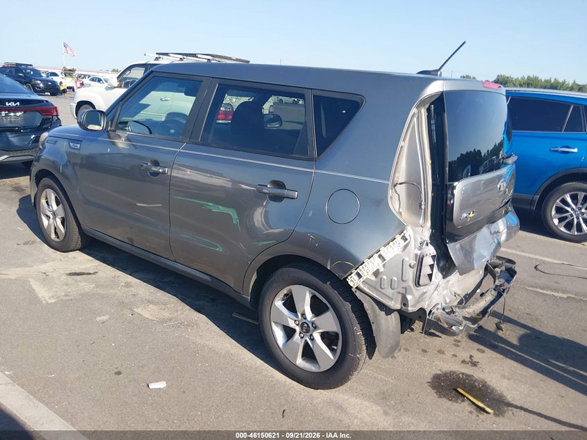 Vin: kndjn2a24j7508921, lot: 46650406, kia soul 20183