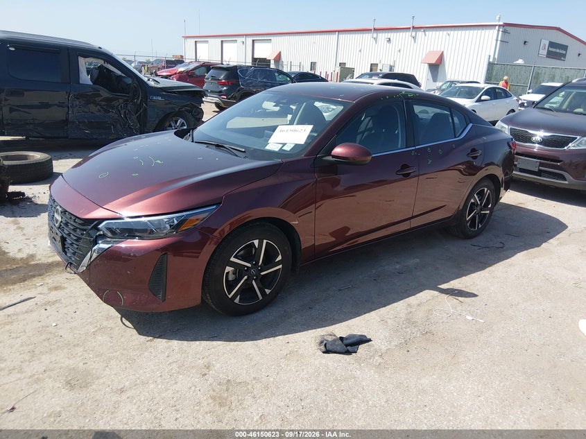 2025 NISSAN SENTRA auction photo 2