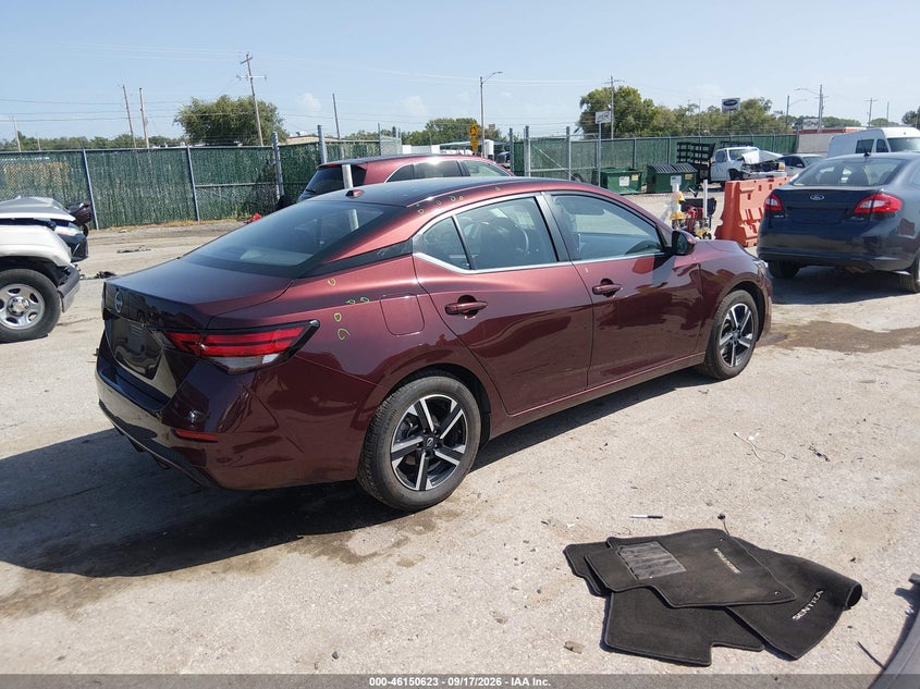 2025 NISSAN SENTRA auction photo 4