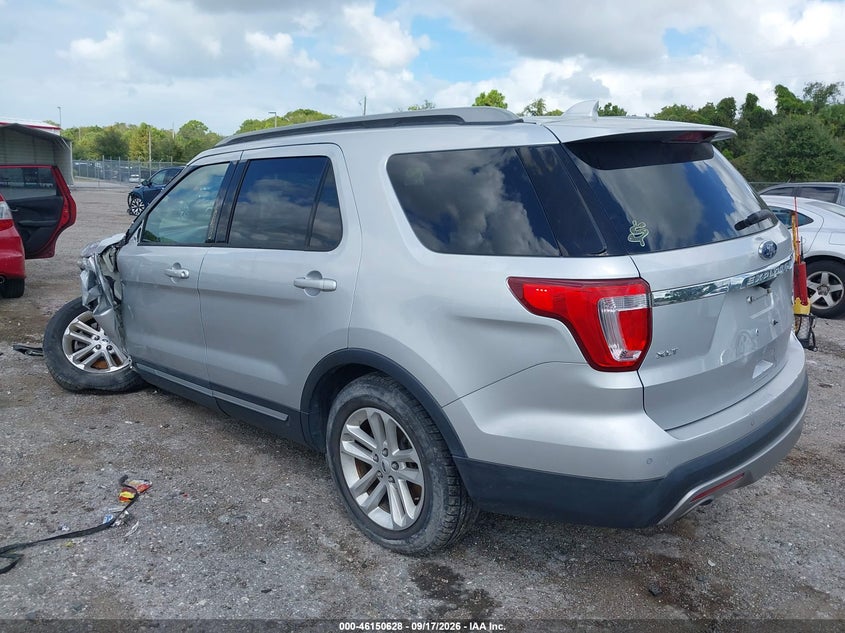Vin: 1fm5k7dh0hgb87778, lot: 46650413, ford explorer xlt 20173