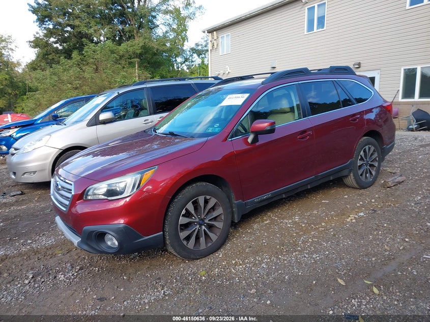2016 Subaru Outback, Звичайний знос, IAAI, VIN 4S4BSENC6G3238023 — фото 2