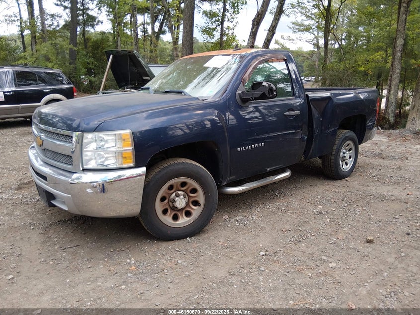 Vin: 1gcncpex4cz118256, lot: 46650455, chevrolet silverado 1500 work truck 20122
