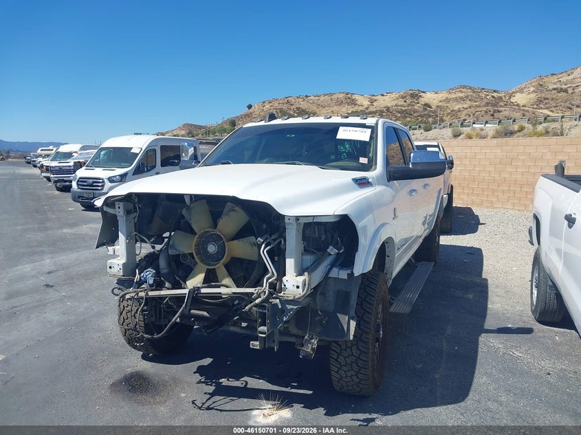 Vin: 3c6ur5ll0mg601119, lot: 46650486, ram 2500 longhorn 20212