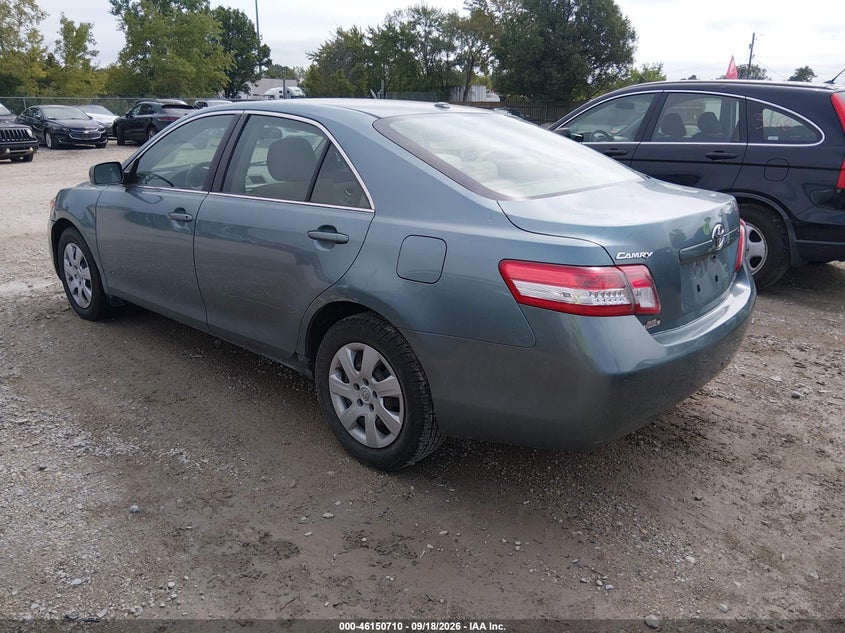 Vin: 4t4bf3ek6ar044860, lot: 46650495, toyota camry le 20103