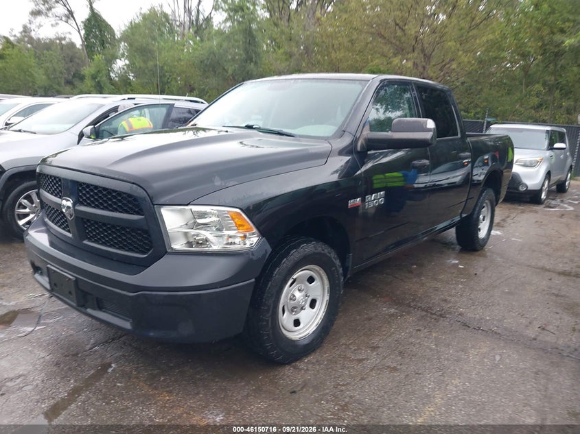 Vin: 1c6rr7kt1gs208858, lot: 46650501, ram 1500 tradesman 20162