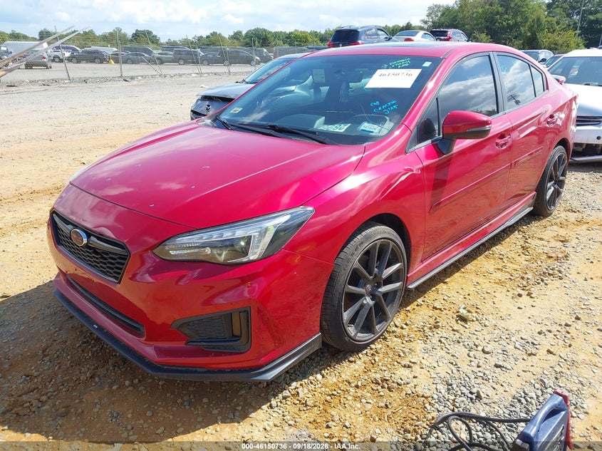 Vin: 4s3gkam65k3618655, lot: 46650521, subaru impreza 2.0i sport 20192