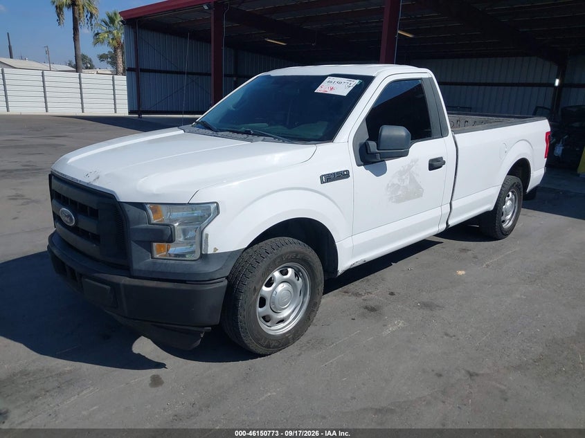 Vin: 1ftmf1c89fkd71145, lot: 46650558, ford f-150 xl 20152