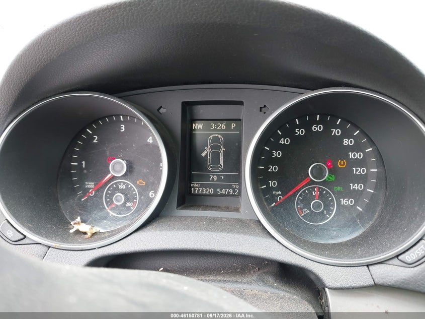 VOLKSWAGEN GOLF 2012 VIN WVWDM7AJ0CW114684