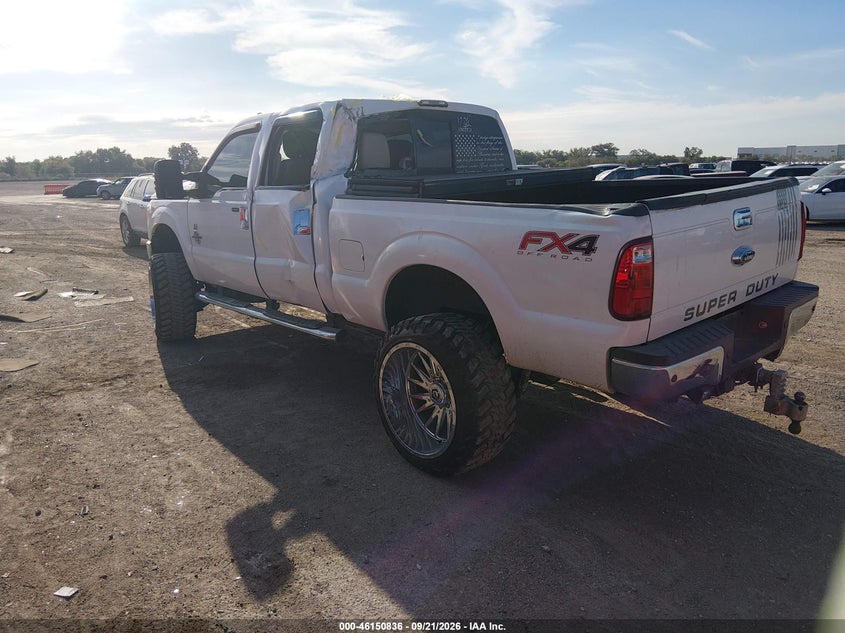 Vin: 1ft7w2bt4dea55026, lot: 46650621, ford f-250 lariat 20133