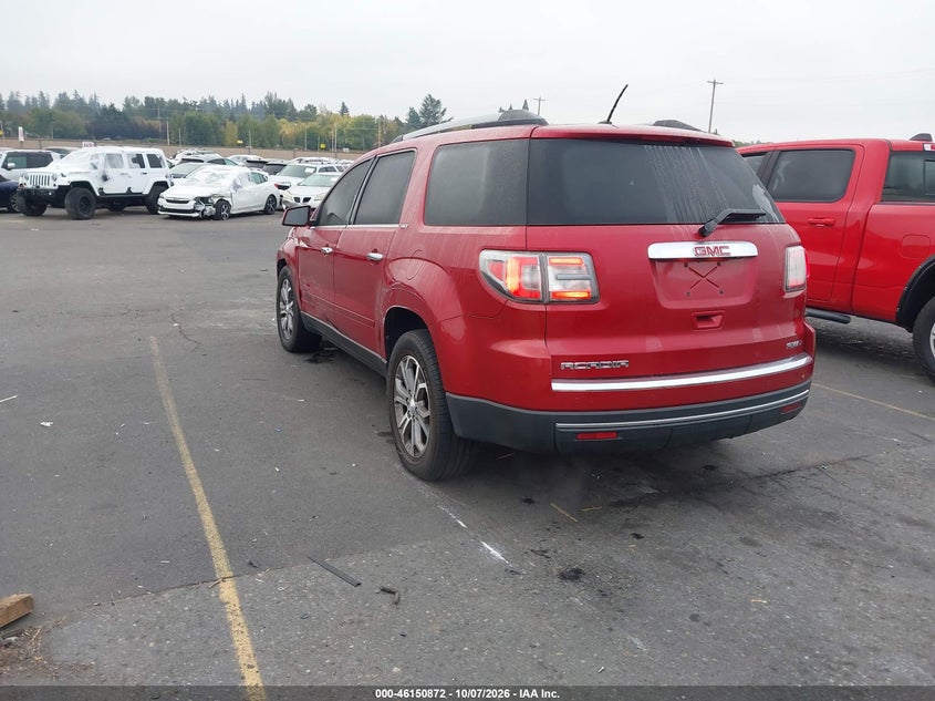 Vin: 1gkkvskd6dj160877, lot: 46650657, gmc acadia slt-2 20133