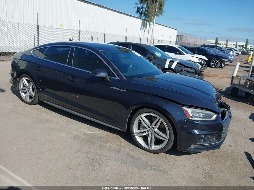 Vin: wauencf50ja095907, lot: 46650670, audi a5 sportback premium plus 2018 img_1