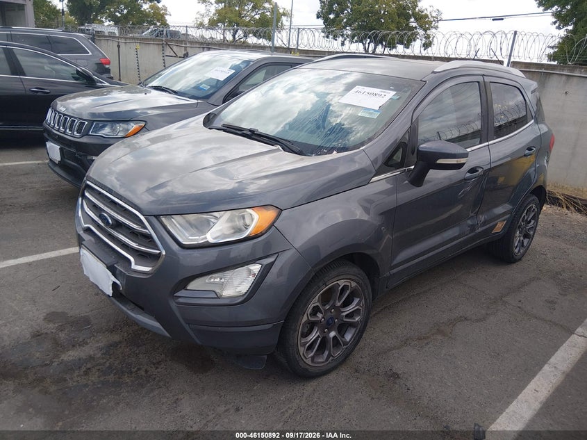 2019 Ford EcoSport, Обычный износ, IAAI, VIN MAJ3S2KE1KC268154 — фото 2