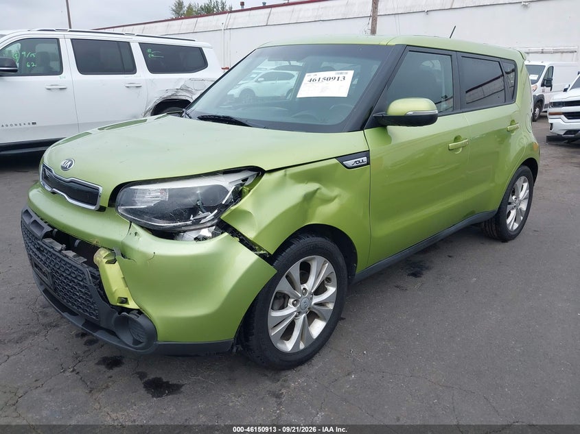 Vin: kndjp3a50e7707643, lot: 46650698, kia soul + 20142