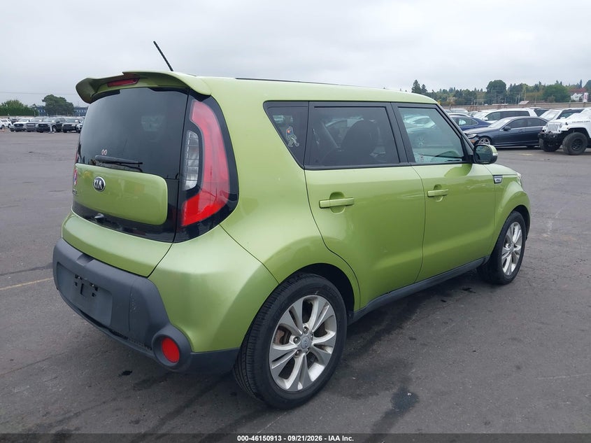 Vin: kndjp3a50e7707643, lot: 46650698, kia soul + 20144