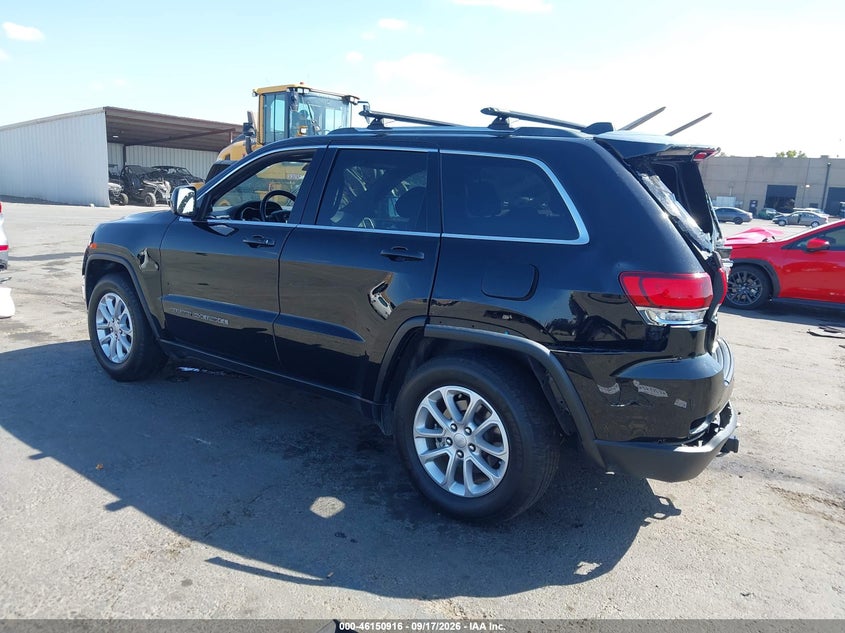 Vin: 1c4rjfagxmc700485, lot: 46650701, jeep grand cherokee laredo e 20213