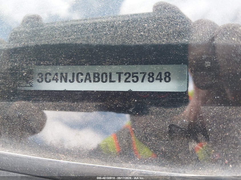 JEEP COMPASS 2020 VIN 3C4NJCAB0LT257848
