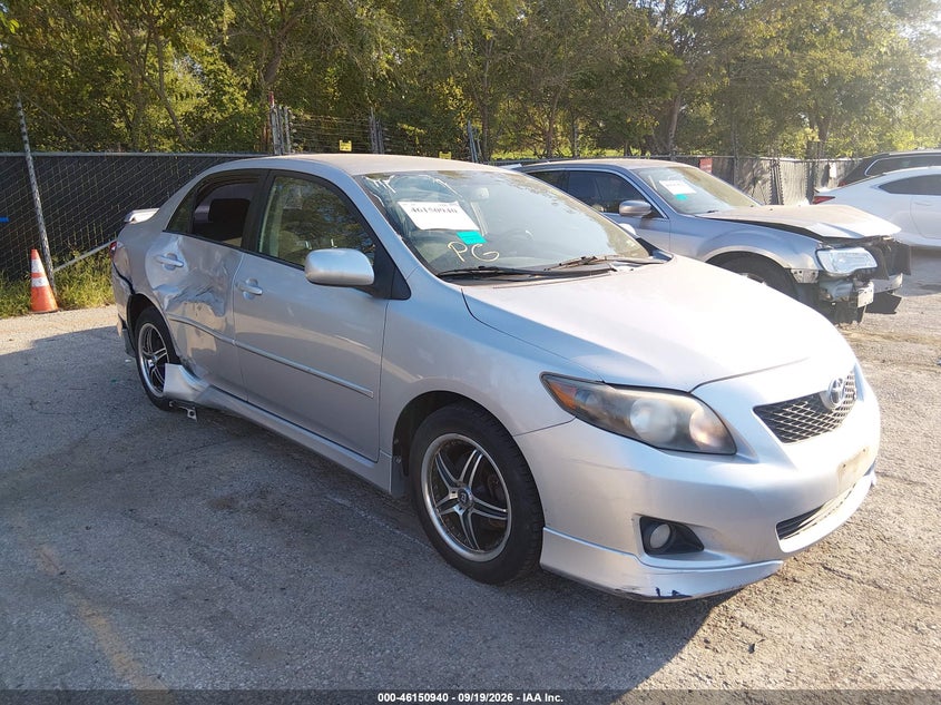Vin: 1nxbu4ee2az306423, lot: 46650725, toyota corolla s 2010 img_1