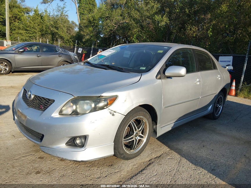Vin: 1nxbu4ee2az306423, lot: 46650725, toyota corolla s 20102