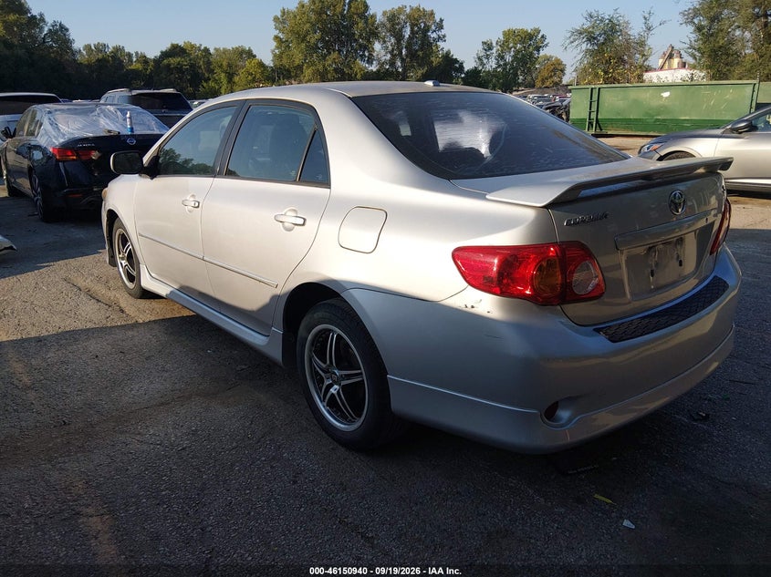Vin: 1nxbu4ee2az306423, lot: 46650725, toyota corolla s 20103