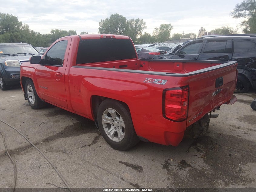 Vin: 1gcnkrec2hz100177, lot: 46650745, chevrolet silverado 1500 2lt 20173
