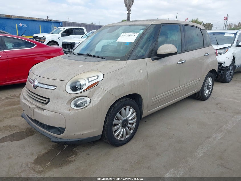Vin: zfbcfabh7ez015833, lot: 46650746, fiat 500l easy 20142