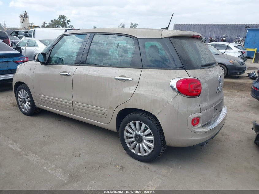 Vin: zfbcfabh7ez015833, lot: 46650746, fiat 500l easy 20143