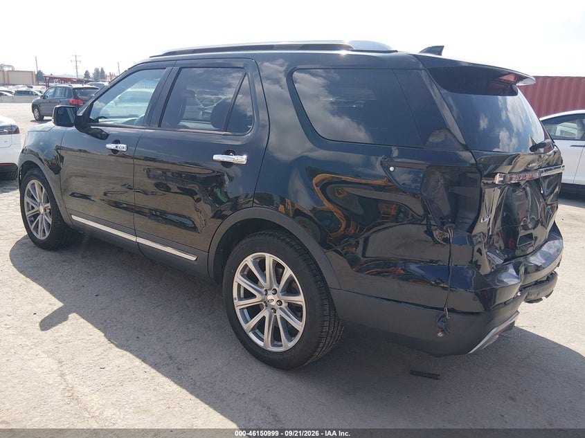 Vin: 1fm5k7f85hgc33733, lot: 46650784, ford explorer limited 20173