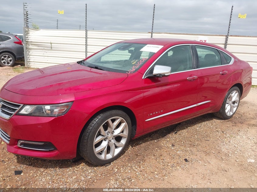 Vin: 2g1165s31f9151282, lot: 46650791, chevrolet impala 2lz 20152