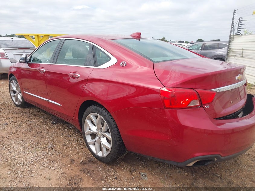 Vin: 2g1165s31f9151282, lot: 46650791, chevrolet impala 2lz 20153